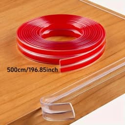 1/3/5M Table Edge Guard Furniture Corner Protector Strip Self Adhesive Transparent Kids Collision Proof Soft Bumper Baby Safety