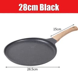 Ceramic Coating Egg Pancake Griddle Pan 20/24/28cm Nonstick Crepe Pan Pizza Frying Pot Omelet Steak Cooking Pan Kitchenware