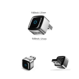 DRNVIYNC 2in1 Wireless CarPlay Adapter Upgraded (USB and Type-c) 5GHz WiFi Plug Play Wired to Wireless Dongle with Fast MiNi AI Box Bluetooth 5.0