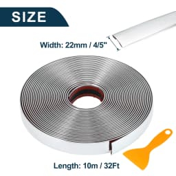 3M/5M Exterior Car Chrome Body Strip Bumper Auto Door Protective Moulding Styling Trim Sticker 6MM 8MM 10MM 12MM 15MM 20MM 30MM