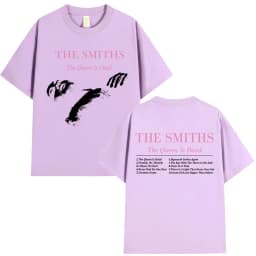 The Smiths The Queen Is Dead T Shirt 1980's Indie, Morrissey Oversized T-shirt Vintage Punk Rock Band T-shirts Streetwear Unisex