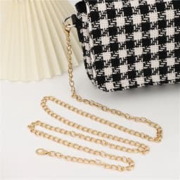 Metal Chain Shoulder Strap for Women's Bag High Quality Package Accessories Removable and Replaceable Shoulder Straps Hook Chain