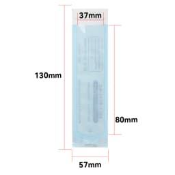 DM 200pcs/box Self-sealing Sterilization Pouches 5 Sizes Self-adhesive Bags Clean Pouches for Tattoo Dental Nail Art Accessories