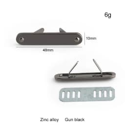 50/100PCS Rectangle Customized Metal Plate With Logo Tags For Sewing Bag Clothes Puppet Doll Handbag Purse Personal Brand Label