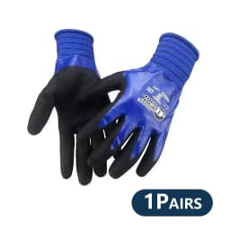 Wonder Grip WG-318 Safety Waterproof Work Gloves Woman Men's Working Gloves Double Coated Nylon Gloves Comfortable Latex Foam