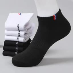 Men's Thin Boat Socks Summer Blending Plain Color Mens Casual Breathable Sweat Absorbing Calibration 1-50 Pairs