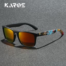 KAROS Polarized Sunglasses For Men/Women Camo Frame UV400 Protection for Driving Fishing Cycling