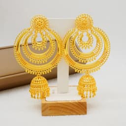 Luxury African Gold Color Tassel Drop Dangle Earring For Wedding Party Jewelry Dubai Arabic Indian Copper Long Hanging Earrings