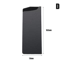 Kitchen Knife Sheath Protector Chef Knives Cutlery Storage Bag Scabbard Durable ABS Plastic Protective Sleeve Cutter Holder