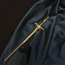 2022 New Punk Ruby Pendant Sword Hairpin Chinese Simple Hair Sticks for retro Women girl Hairstyle Hair Dish Accessories Trendy