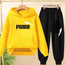 Children 3-12Yrs Pullover Casual Coat Top Jogging Set Charming Tracksuits Letter Hoodie Sweatshirt+Pants Boys Girls Kids clothes