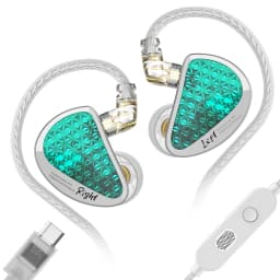 KZ AS16 Pro In Ear Wired Earphones 16BA Balanced Armature HIFI Bass Monitor Headphones Noise Cancelling Earbuds Sport Headset