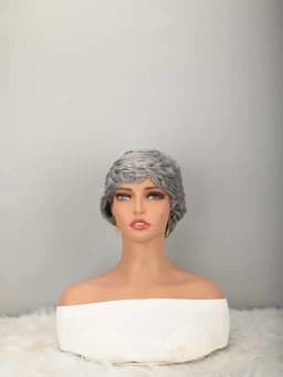 Wigs for Black Women Pixie Cut Human Hair Wigs for Women Daily Use Hair Chic Elegent Synthetic Wigs