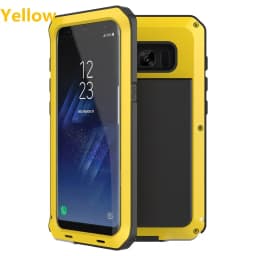 Luxury Doom Armor Metal Heavy Duty Protection Case for Samsung Galaxy S7 S8 S9 S10 S20 Plus Note 9 10 Plus Edge Shockproof Cover