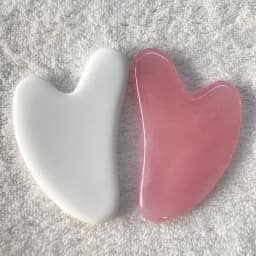 Natural Resin Gua Sha Scraper Board Rose Quartz Scraper Facial Lifting Anti-Wrinkle Massage Board Body Beauty Spa Massage
