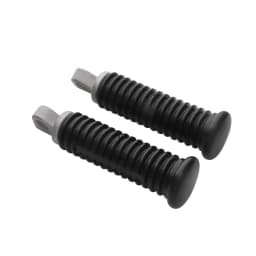 1 Pair Footpeg Motorcycle Passenger Rear Foot Peg Footrest For Harley Sportster Iron Touring Custom Dyna Fat Bob Softail Fat Boy