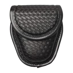 Tactical Handcuff Case for Duty Belt,1680D Nylon/Leather-like, Rotatable & Layered Security Holster (9 Styles), Cuff Case Pouch
