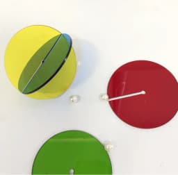 Nordic Home Decoration Acrylic Coaster Insulation Pad Creative Coffee Cup Mat Multifunctional Tea Holder Plastic Non-slip