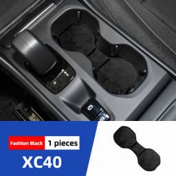 For Volvo XC60 Water Cup Mat S90 XC90 S60 V60 V90CC XC40 Door Slot Mat Water Cup Anti-Skid Mat Interior Modification Products