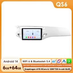 2Din CarPlay Android Car Radio For Citroen C3 DS3 2010-2016 Car Multimedia Video Player Intelligent Screen 4G Autoradio RDS 6115