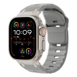 Sport Silicone Strap for Apple watch ultra 2 band 49mm Stainless Steel correa bracelet iwatch Series 9 8 7 6 5 SE 45mm 44mm 42mm