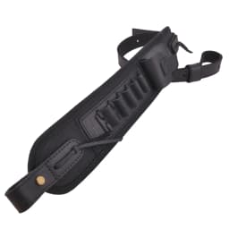 Leather Canvas Rifle Shotgun Carry Strap Ammo Sling Adjustable Gun Belt For Hunting Shooting .308 .22LR 12/16/20GA .357 30/30