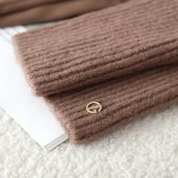 3 Ways to Wear Removable Suede Knitted Gloves Women Winter Keep Warm Touch Screen Fashion Elegant Elasticity Soft Thickened