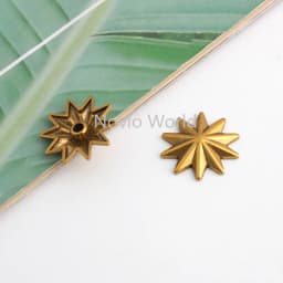 10-50-200pcs 20mm Old Gold Metal Studs Rivets Spikes Punk Rivet for Leather DIY Craft Parts Big Flower