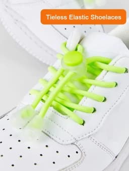 No tie Shoeaces Elastic Round Tieless Shoe Laces Sneakers Spring Lock Shoelace Quick Without ties Shoe Lace For Kids Adult New