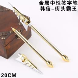 Mo Dao Zu Shi Anime Manga Peripheral Office Supplies Metal Pen The Untamed Animation Derivatives Knife Sword Model Pens