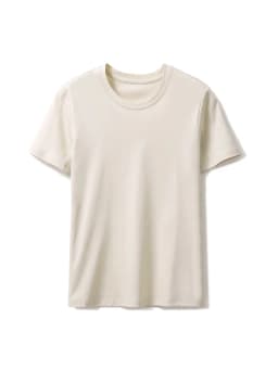 SuyaDream, Women Solid T Shirts, 10% Silk 58% Cotton, V Neck, Short Sleeved Tee, 2025 Summer Candy Colors Basic Cozy Top