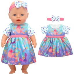 43 CM Baby Doll Clothes Pajama Set Jacket Coat 17 Inch Dolls Jeans Children Gift Toys Outfit