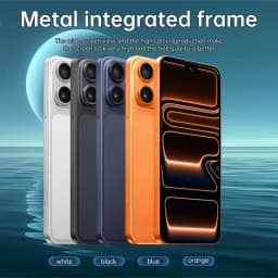 K-Touch Smartphone Android 5G For 17 Pro Max Smart Mobile Phones Dual Sim 22G+2TB Cell Phone Face Unlocked 7.3inch HD 5G Dual SIM 7800mAh Battery