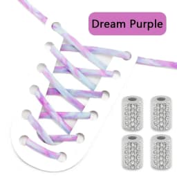 Elastic Round Printed Shoe Laces Diamond Metal Buckle No Tie Shoelaces Without Ties Shoelace for Sneakers Woman Man Shoestrings