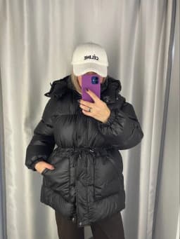 Women Solid Thicken Cotton Outwears Casual Stand Collar Zipper Long Sleeves Lace Up Detachable Hat Coat Winter Lady Warm Jackrts