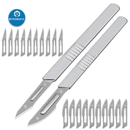 Mijing Quick Release Kinfe KC8 Motherboard IC Remove Glue Rework Blade CPU Disassemble Knife Chip Repair Scraper Pry Knife Kit