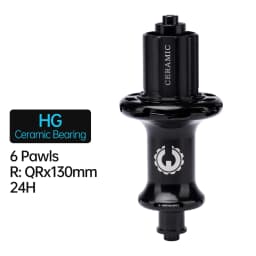 Bicycle Hub RA18 QR*100/QR*130