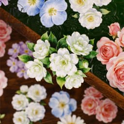 JIANWU Vintage Flower Bloom Landscape Material Collage Scrapbooking Sticker Creative DIY Journal Stationery