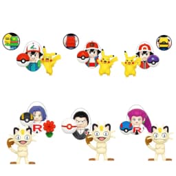 100000 volts pet Trainer ornament Charizard Building Capture pets Blocks Ash Ketchum Misty Serena Mini Action Figure Toys