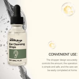 South Moon Ear Clean Drops Keep Clean Dissolve Earwax Reduce Discomfort Improve Listen Maintain Internal Health Ear Care Liquid