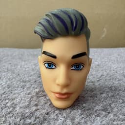 1/6 Boys Doll Heads Prince Ken Heads Solid Boy Head For 30cm Body Kids Boys Girls DIY Toys Birthday Gifts