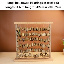 Fruit Shell Rattle Relaxing Sound Bundle Fruit Wind Chime Meditation Row Bell Sound Therapy Musical Instruments Percussion