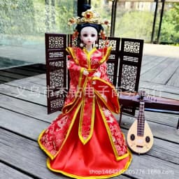 30cm Doll Full Set 1/6 Ancient Costume Clothing Bjd Doll Change Up Diy Girl Toys Dress Up Fashion Play House Birthday Gift