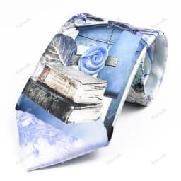 Vintage Art Oil Graffiti Print Tie Soft Touch New Design 8.5cm Imitation Silk Tie Casual Wedding Party Tie Gift Accessories
