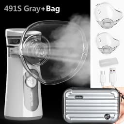 KIUZOU Medical Silent Mesh Nebulizer Handheld Asthma Inhaler Atomizer Kids Adult Nebulizador Mini Portable Nebulizer Humidifier