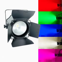 LED Lights 300W Cold White Warm White LED Par Lights 6in1 COB Barn Doors LED Beam Wash Disco Lights Stage Lighting DJ Lights