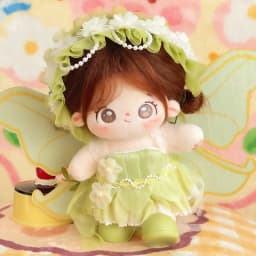Cute 20cm Idol Doll With Clothes Kawaii Plush Cotton Dolls Stuffed Toy DIY Birthday Gift