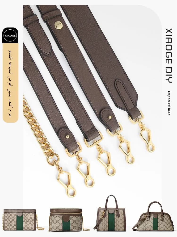Adjustable Crossbody Bag Strap Ophidia Tiger Head Camera Bag Strap Fashionable Shoulder Strap Accessory for Handbags