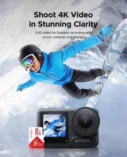 ORICO 180MB/S SDXC TF Card UHS-I U3 Class 10 V30 A1 Memory Card for 4K Video Recording, Drones, Action Cameras & Mobile Devices