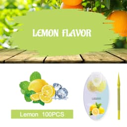 100pcs Mixed Fruit Flavor Capsule Mint Beads Ice Pops Cigarette Filter Brush Ball for Smoking Accessories DIY Tobacco Holder
